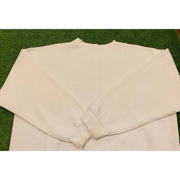 Vintage St Louis Rams sweatshirt mens large white blue crewneck super bowl NFL - Picture 12 of 13